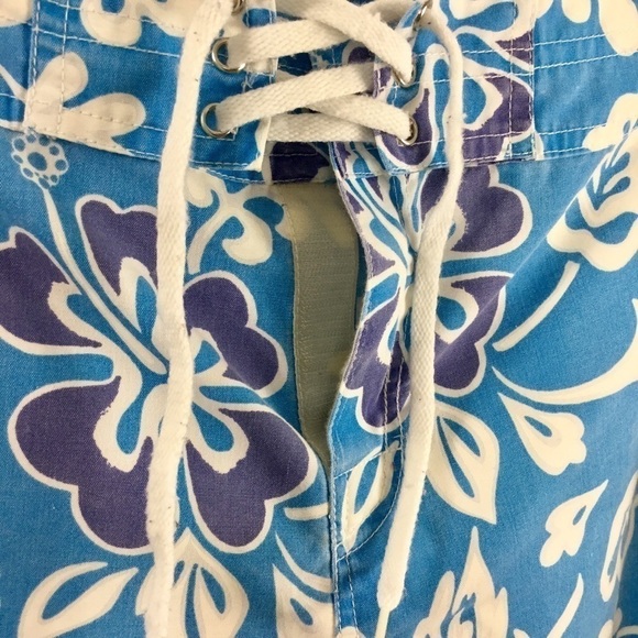 Vintage 90’s Island X Hawaii Tropical Board Shorts Size 36 - Picture 4 of 6